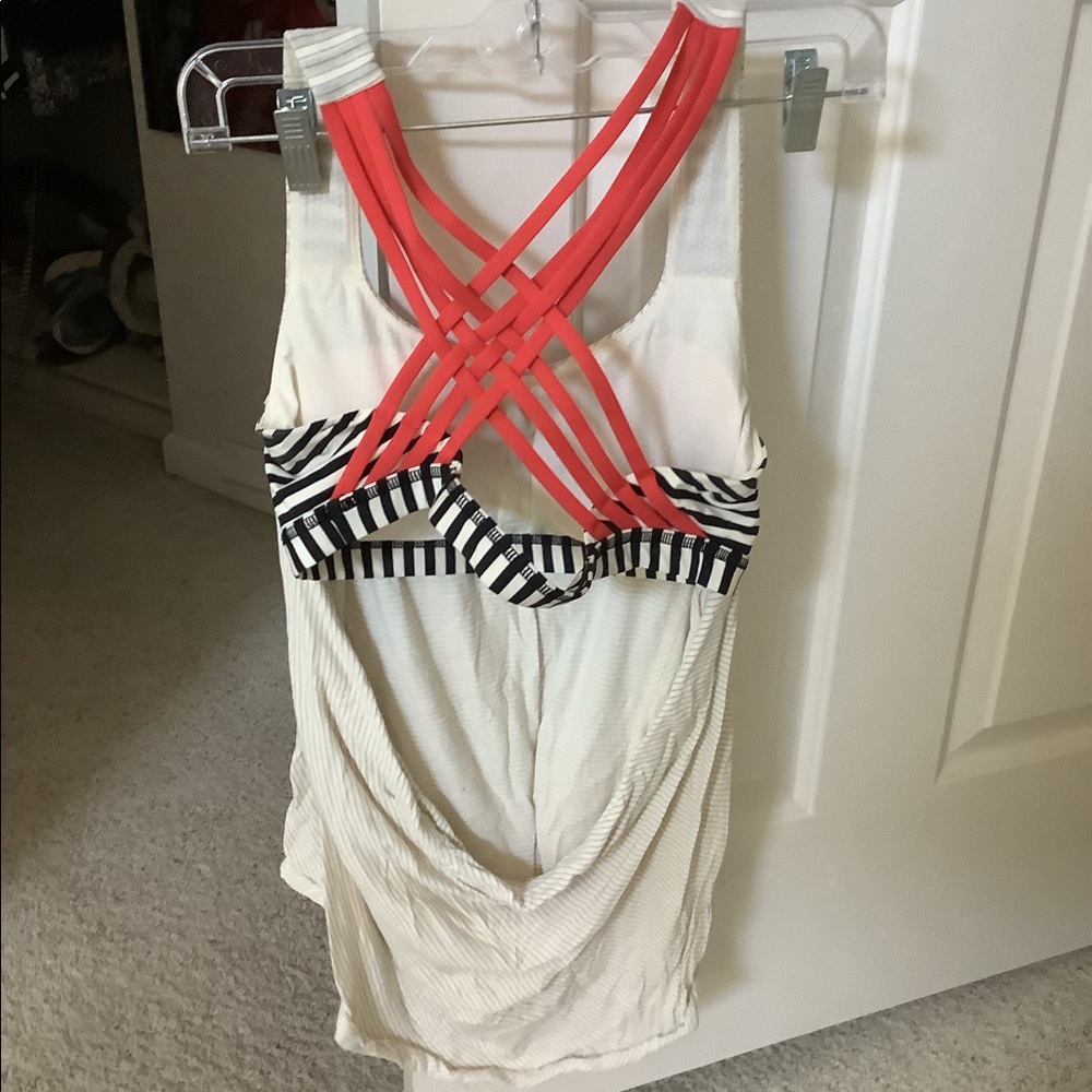 Lulu lemon tank + built in sports bra